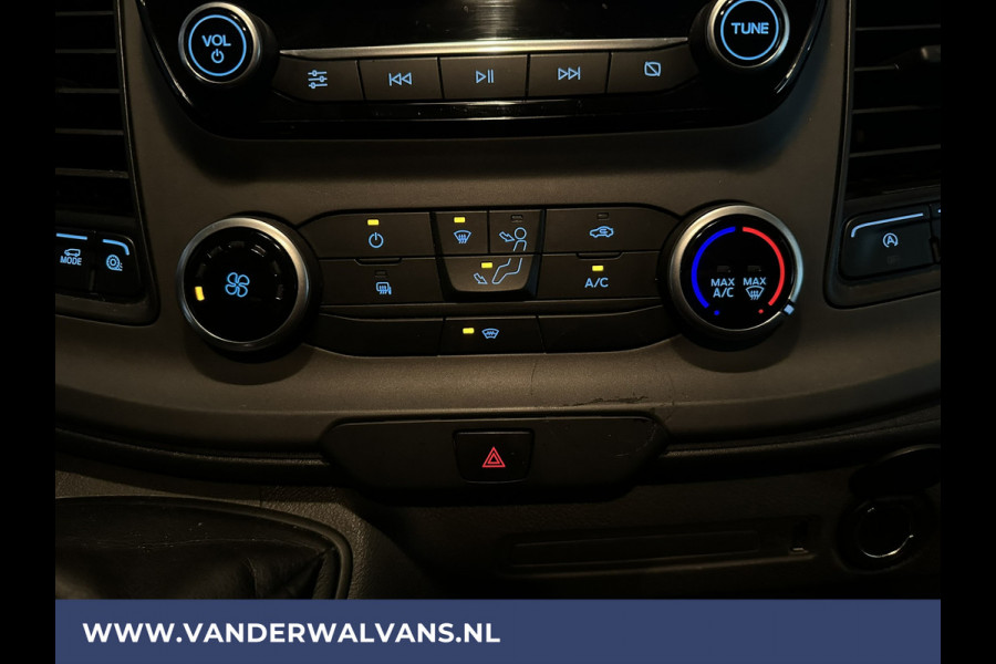 Ford Transit Custom 2.0 TDCI 130pk L1H1 Euro6 Airco | Navigatie | LED | Apple Carplay | 2500kg Trekhaak Android Auto, Cruisecontrol, Sidebars, Verwarmde Voorruit, Bijrijdersbank, Parkeersensoren