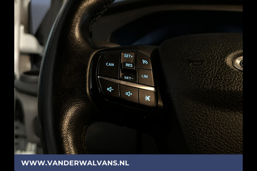 Ford Transit Custom 2.0 TDCI 130pk L1H1 Euro6 Airco | Navigatie | LED | Apple Carplay | 2500kg Trekhaak Android Auto, Cruisecontrol, Sidebars, Verwarmde Voorruit, Bijrijdersbank, Parkeersensoren