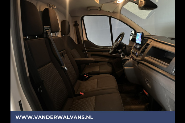 Ford Transit Custom 2.0 TDCI 130pk L1H1 Euro6 Airco | Navigatie | LED | Apple Carplay | 2500kg Trekhaak Android Auto, Cruisecontrol, Sidebars, Verwarmde Voorruit, Bijrijdersbank, Parkeersensoren