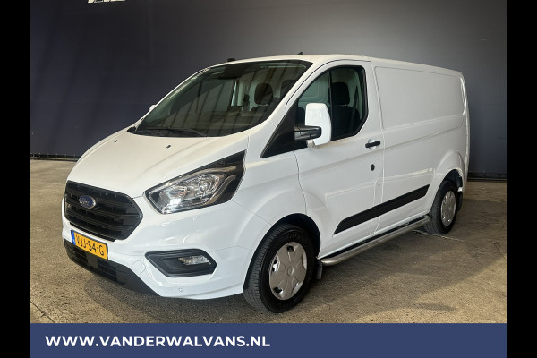 Ford Transit Custom 2.0 TDCI 130pk L1H1 Euro6 Airco | Navigatie | LED | Apple Carplay | 2500kg Trekhaak Android Auto, Cruisecontrol, Sidebars, Verwarmde Voorruit, Bijrijdersbank, Parkeersensoren