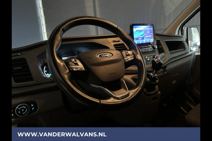 Ford Transit Custom 2.0 TDCI 130pk L1H1 Euro6 Airco | Navigatie | LED | Apple Carplay | 2500kg Trekhaak Android Auto, Cruisecontrol, Sidebars, Verwarmde Voorruit, Bijrijdersbank, Parkeersensoren