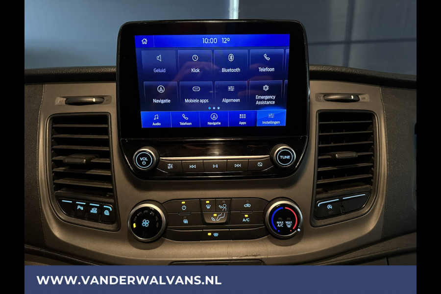 Ford Transit Custom 2.0 TDCI 130pk L1H1 Euro6 Airco | Navigatie | LED | Apple Carplay | 2500kg Trekhaak Android Auto, Cruisecontrol, Sidebars, Verwarmde Voorruit, Bijrijdersbank, Parkeersensoren