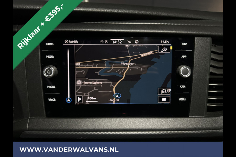 Volkswagen Transporter 2.0 TDI L2H1 Euro6 RIJKLAAR Airco | Navigatie | Apple Carplay | Android Auto | Trekhaak Cruisecontrol, Parkeersensoren