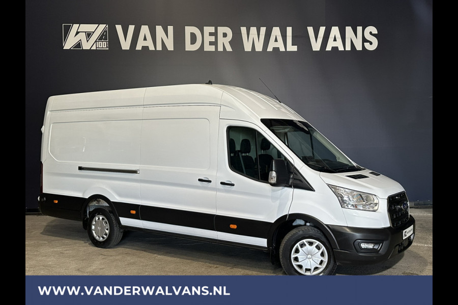 Ford Transit 2.0 TDCI 130pk L4H3 Jumbo Euro6 Airco | Camera | Apple Carplay | Android Auto | Cruisecontrol Verwarmde Voorruit, 270 Graden Achterdeuren, Bijrijdersbank, Parkeersensoren