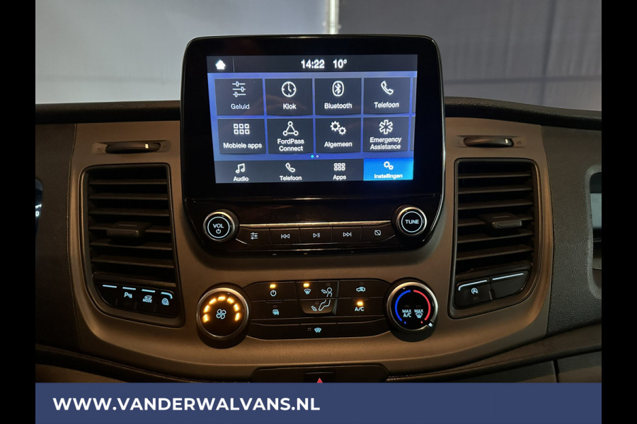 Ford Transit 2.0 TDCI 130pk L4H3 Jumbo Euro6 Airco | Camera | Apple Carplay | Android Auto | Cruisecontrol Verwarmde Voorruit, 270 Graden Achterdeuren, Bijrijdersbank, Parkeersensoren