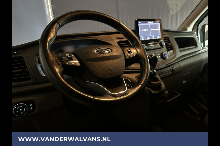 Ford Transit 2.0 TDCI 130pk L4H3 Jumbo Euro6 Airco | Camera | Apple Carplay | Android Auto | Cruisecontrol Verwarmde Voorruit, 270 Graden Achterdeuren, Bijrijdersbank, Parkeersensoren