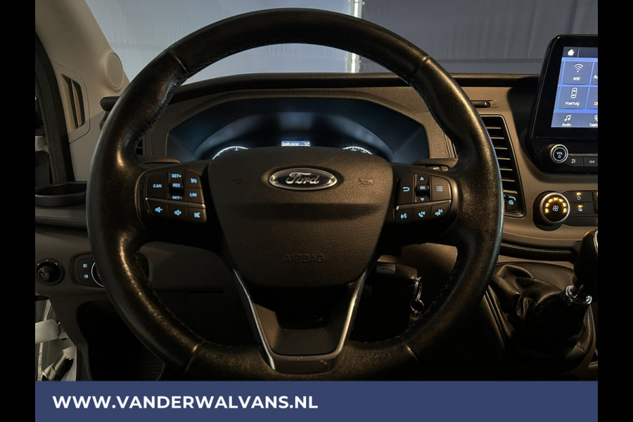 Ford Transit 2.0 TDCI 130pk L4H3 Jumbo Euro6 Airco | Camera | Apple Carplay | Android Auto | Cruisecontrol Verwarmde Voorruit, 270 Graden Achterdeuren, Bijrijdersbank, Parkeersensoren