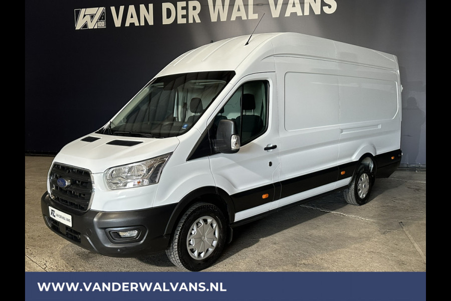Ford Transit 2.0 TDCI 130pk L4H3 Jumbo Euro6 Airco | Camera | Apple Carplay | Android Auto | Cruisecontrol Verwarmde Voorruit, 270 Graden Achterdeuren, Bijrijdersbank, Parkeersensoren