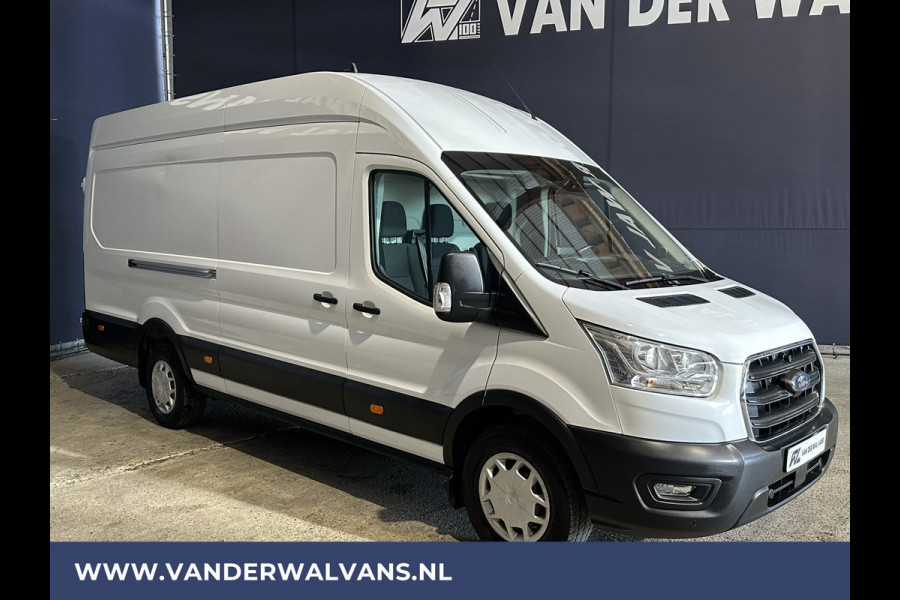 Ford Transit 2.0 TDCI 130pk L4H3 Jumbo Euro6 Airco | Camera | Apple Carplay | Android Auto | Cruisecontrol Verwarmde Voorruit, 270 Graden Achterdeuren, Bijrijdersbank, Parkeersensoren