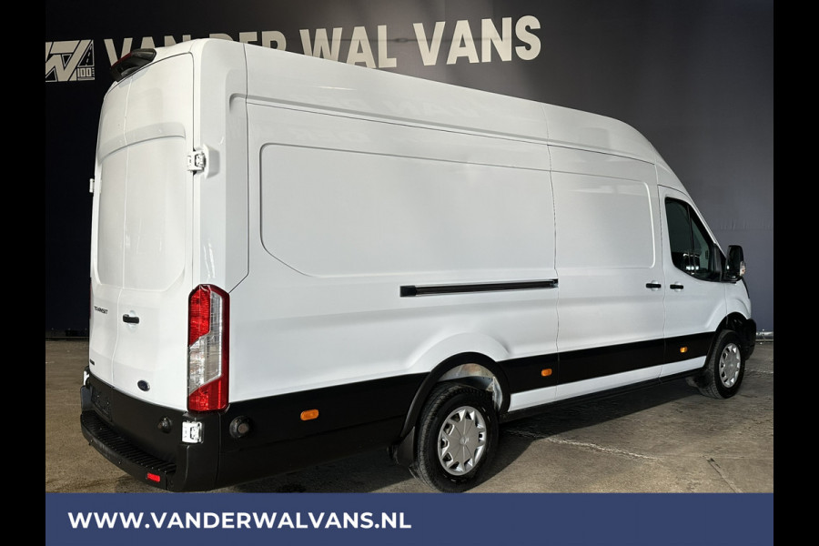 Ford Transit 2.0 TDCI 130pk L4H3 Jumbo Euro6 Airco | Camera | Apple Carplay | Android Auto | Cruisecontrol Verwarmde Voorruit, 270 Graden Achterdeuren, Bijrijdersbank, Parkeersensoren