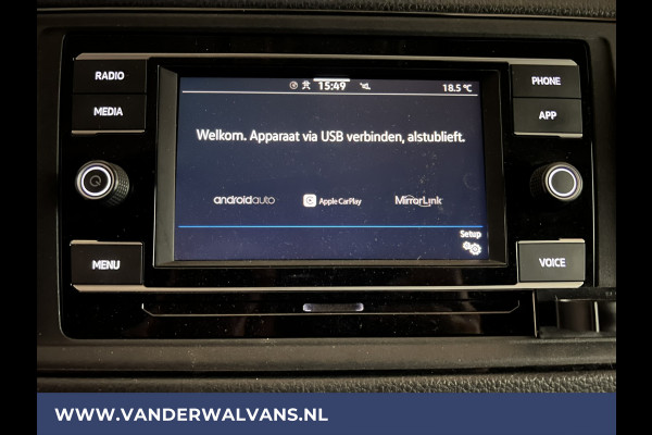 Volkswagen Crafter 2.0 TDI 140 pk L3H3 L2H2 Euro6 Airco | Camera | Apple Carplay | Android Auto | Cruisecontrol Parkeersensoren, Bijrijdersbank