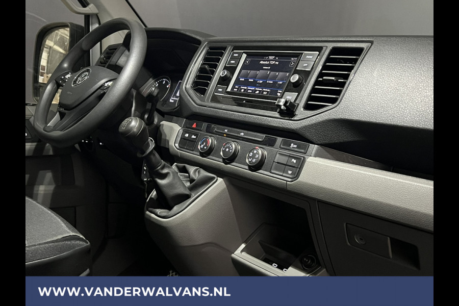 Volkswagen Crafter 2.0 TDI 140 pk L3H3 L2H2 Euro6 Airco | Camera | Apple Carplay | Android Auto | Cruisecontrol Parkeersensoren, Bijrijdersbank
