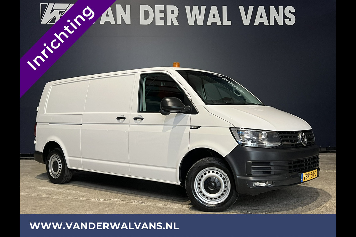 Volkswagen Transporter 2.0 TDI 150pk L2H1 inrichting Euro6 Airco | Omvormer | Camera | Cruisecontrol 2500kg Trekhaak, Parkeersensoren Volkswagen Transporter 2.0 TDI 150pk L2H1 inrichting Euro6 Airco | Omvormer | Camera | Cruisecontrol 2500kg Trekhaak, Parkeersensoren