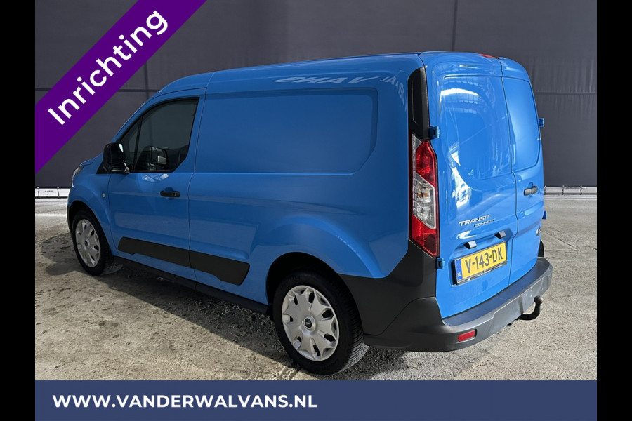 Ford Transit Connect 1.5 TDCI 101pk L1H1 inrichting Euro6 Airco | Trekhaak | Cruisecontrol kast, zijdeur