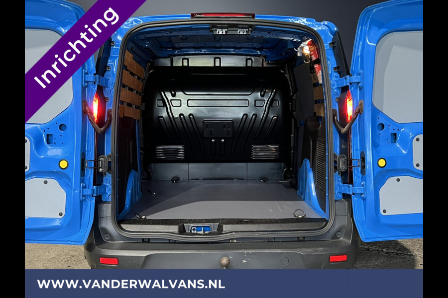 Ford Transit Connect 1.5 TDCI 101pk L1H1 inrichting Euro6 Airco | Trekhaak | Cruisecontrol kast, zijdeur