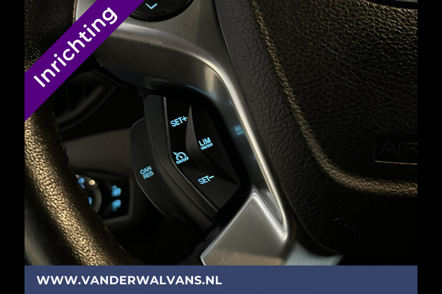 Ford Transit Connect 1.5 TDCI 101pk L1H1 inrichting Euro6 Airco | Trekhaak | Cruisecontrol kast, zijdeur