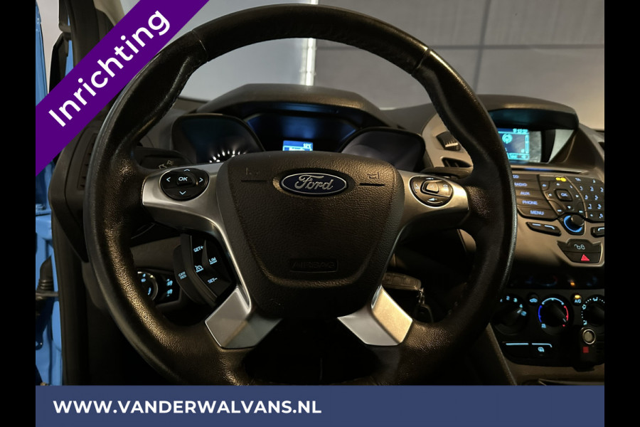Ford Transit Connect 1.5 TDCI 101pk L1H1 inrichting Euro6 Airco | Trekhaak | Cruisecontrol kast, zijdeur
