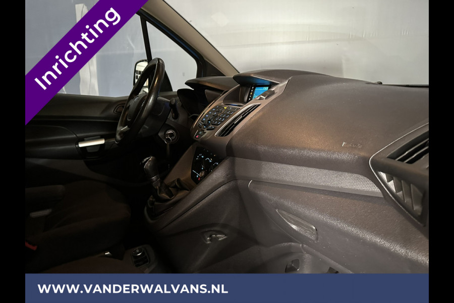 Ford Transit Connect 1.5 TDCI 101pk L1H1 inrichting Euro6 Airco | Trekhaak | Cruisecontrol kast, zijdeur