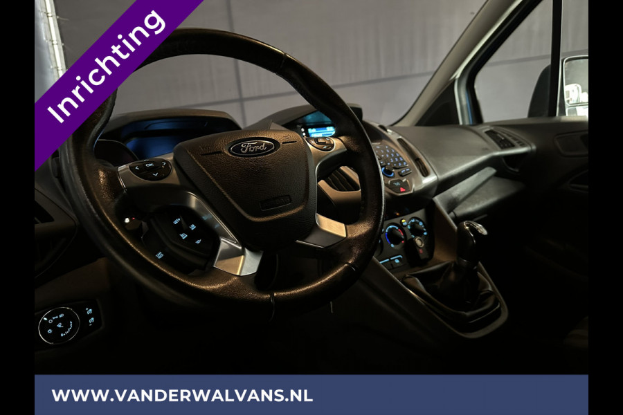 Ford Transit Connect 1.5 TDCI 101pk L1H1 inrichting Euro6 Airco | Trekhaak | Cruisecontrol kast, zijdeur