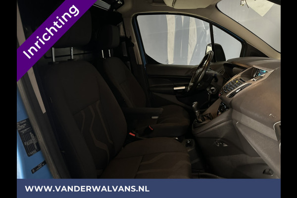 Ford Transit Connect 1.5 TDCI 101pk L1H1 inrichting Euro6 Airco | Trekhaak | Cruisecontrol kast, zijdeur
