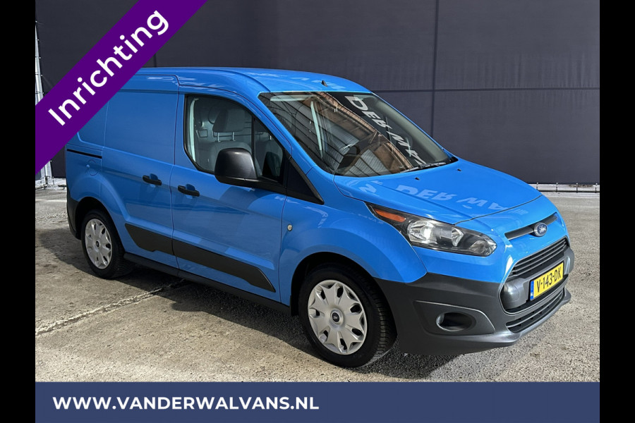 Ford Transit Connect 1.5 TDCI 101pk L1H1 inrichting Euro6 Airco | Trekhaak | Cruisecontrol kast, zijdeur