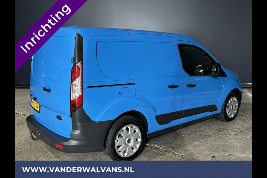 Ford Transit Connect 1.5 TDCI 101pk L1H1 inrichting Euro6 Airco | Trekhaak | Cruisecontrol kast, zijdeur