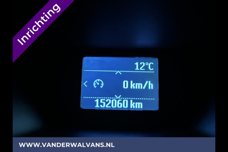 Ford Transit Connect 1.5 TDCI 101pk L1H1 inrichting Euro6 Airco | Trekhaak | Cruisecontrol kast, zijdeur