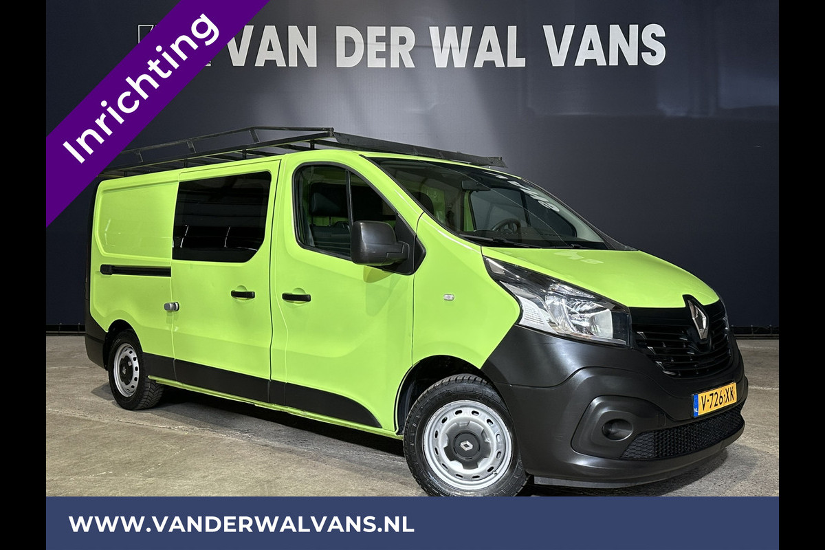 Renault Trafic 1.6 dCi L2H1 inrichting Euro6 Airco | Imperiaal | Trekhaak | Navigatie | Parkeersensoren | Bijrijdersbank Renault Trafic 1.6 dCi L2H1 inrichting Euro6 Airco | Imperiaal | Trekhaak | Navigatie | Parkeersensoren | Bijrijdersbank