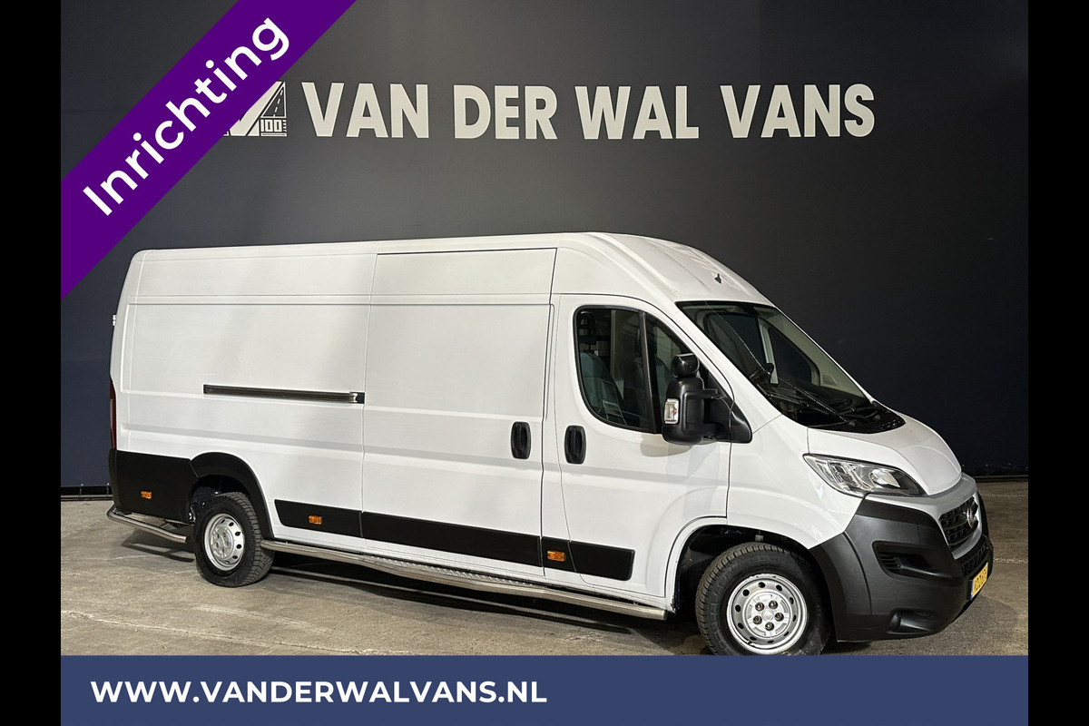 Fiat Ducato 3.0 NP 136pk L4H2 Post NL inrichting Euro6 Airco | Camera | Navigatie | Sidebars | 270 Graden achterdeuren Schappen, Doorloopdeur Fiat Ducato 3.0 NP 136pk L4H2 Post NL inrichting Euro6 Airco | Camera | Navigatie | Sidebars | 270 Graden achterdeuren Schappen, Doorloopdeur
