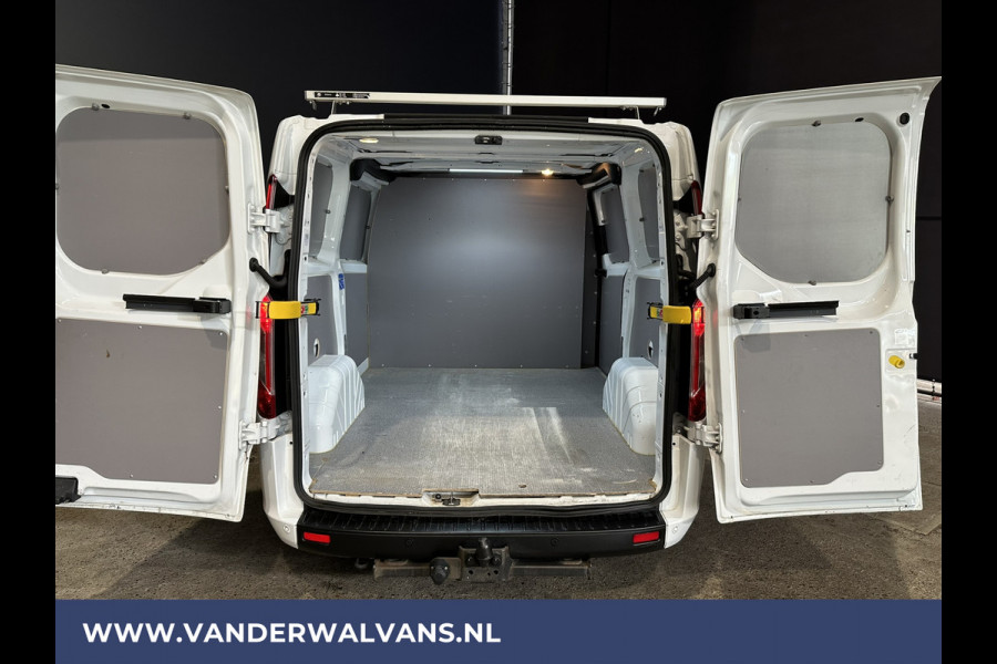 Ford Transit Custom 2.0 TDCI L1H1 Euro6 Airco | Camera | LED | Apple Carplay | Android Auto | 2500kg Trekhaak Cruisecontrol, Parkeersensoren, Verwarmde voorruit, Dakdragers, Bijrijdersbank