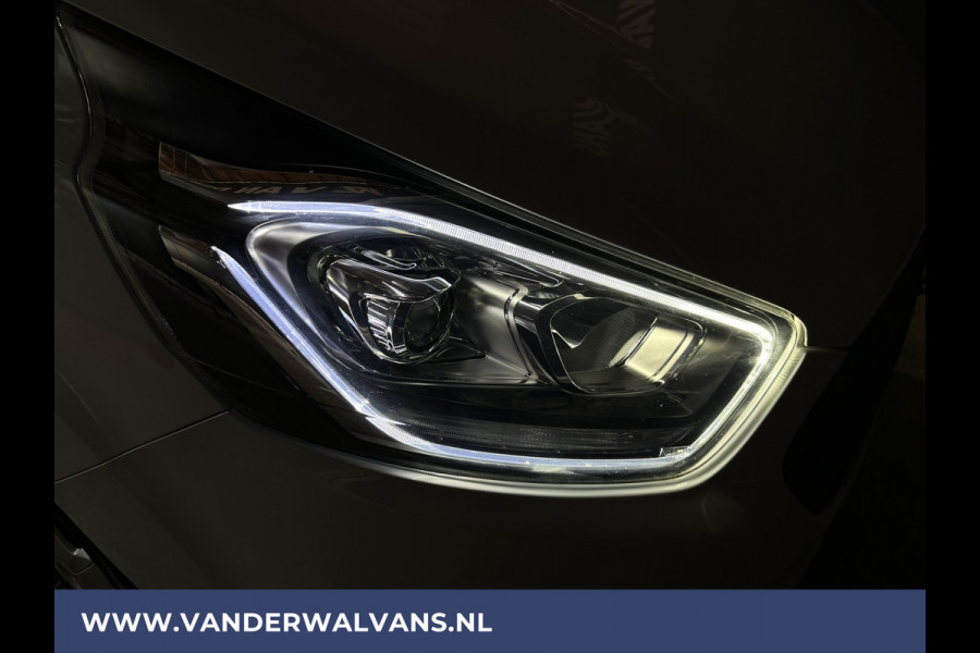 Ford Transit Custom 2.0 TDCI L1H1 Euro6 Airco | Camera | LED | Apple Carplay | Android Auto | 2500kg Trekhaak Cruisecontrol, Parkeersensoren, Verwarmde voorruit, Dakdragers, Bijrijdersbank