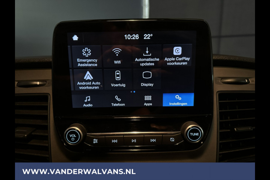 Ford Transit Custom 2.0 TDCI L1H1 Euro6 Airco | Camera | LED | Apple Carplay | Android Auto | 2500kg Trekhaak Cruisecontrol, Parkeersensoren, Verwarmde voorruit, Dakdragers, Bijrijdersbank