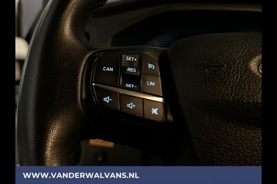 Ford Transit Custom 2.0 TDCI L1H1 Euro6 Airco | Camera | LED | Apple Carplay | Android Auto | 2500kg Trekhaak Cruisecontrol, Parkeersensoren, Verwarmde voorruit, Dakdragers, Bijrijdersbank