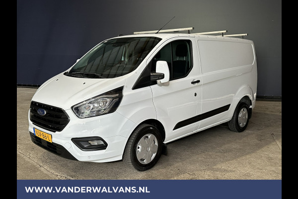 Ford Transit Custom 2.0 TDCI L1H1 Euro6 Airco | Camera | LED | Apple Carplay | Android Auto | 2500kg Trekhaak Cruisecontrol, Parkeersensoren, Verwarmde voorruit, Dakdragers, Bijrijdersbank
