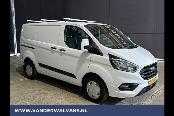 Ford Transit Custom 2.0 TDCI L1H1 Euro6 Airco | Camera | LED | Apple Carplay | Android Auto | 2500kg Trekhaak Cruisecontrol, Parkeersensoren, Verwarmde voorruit, Dakdragers, Bijrijdersbank