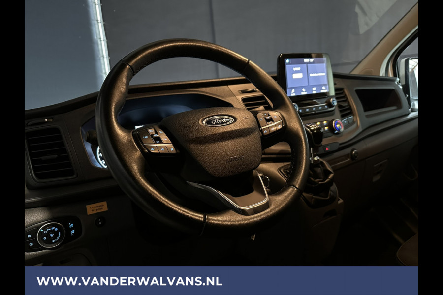 Ford Transit Custom 2.0 TDCI L1H1 Euro6 Airco | Camera | LED | Apple Carplay | Android Auto | 2500kg Trekhaak Cruisecontrol, Parkeersensoren, Verwarmde voorruit, Dakdragers, Bijrijdersbank