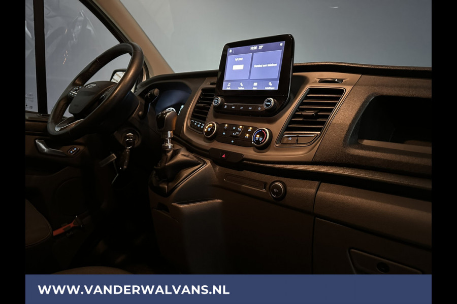 Ford Transit Custom 2.0 TDCI L1H1 Euro6 Airco | Camera | LED | Apple Carplay | Android Auto | 2500kg Trekhaak Cruisecontrol, Parkeersensoren, Verwarmde voorruit, Dakdragers, Bijrijdersbank