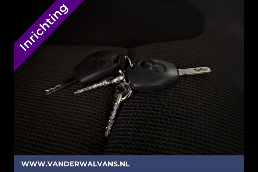 Renault Trafic 2.0 dCi 120pk L2H1 inrichting Euro6 Airco | Navigatie | LED | Camera | Cruisecontrol | Trekhaak Parkeersensoren, Bijrijdersbank