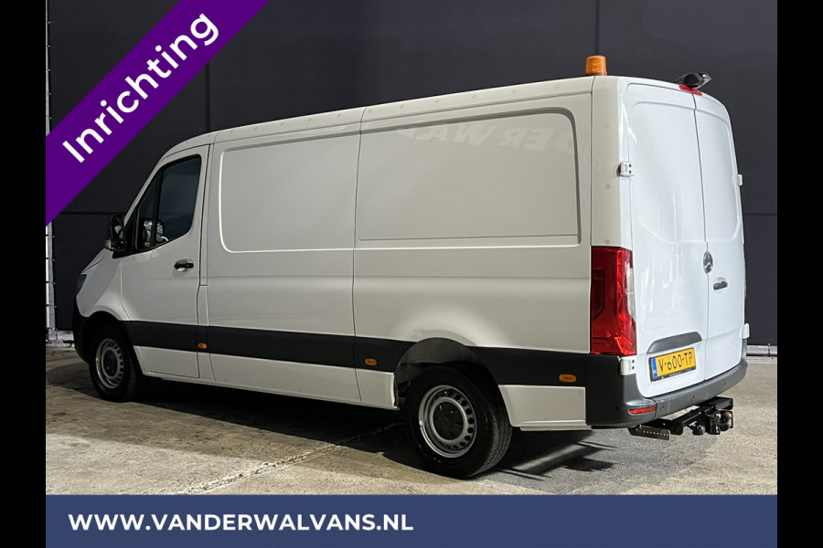 Mercedes-Benz Sprinter 316 CDI 164pk L2H1 inrichting Euro6 Airco | 2800kg trekhaak | Omvormer | Camera Cruisecontrol, Parkeersensoren