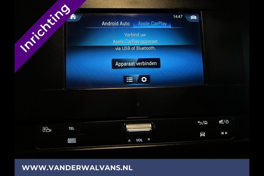 Mercedes-Benz Sprinter 316 CDI 164pk L2H1 inrichting Euro6 Airco | 2800kg trekhaak | Omvormer | Camera Cruisecontrol, Parkeersensoren