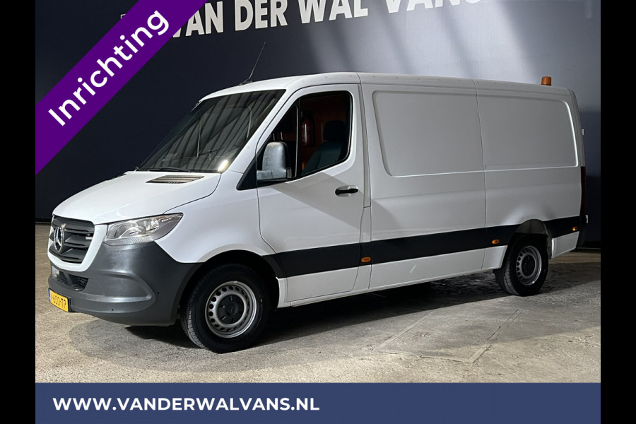 Mercedes-Benz Sprinter 316 CDI 164pk L2H1 inrichting Euro6 Airco | 2800kg trekhaak | Omvormer | Camera Cruisecontrol, Parkeersensoren