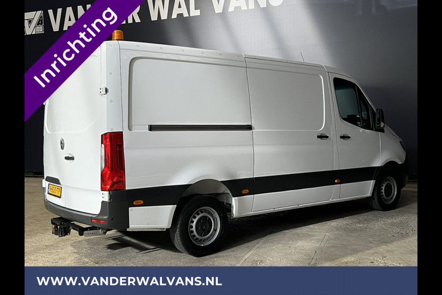 Mercedes-Benz Sprinter 316 CDI 164pk L2H1 inrichting Euro6 Airco | 2800kg trekhaak | Omvormer | Camera Cruisecontrol, Parkeersensoren