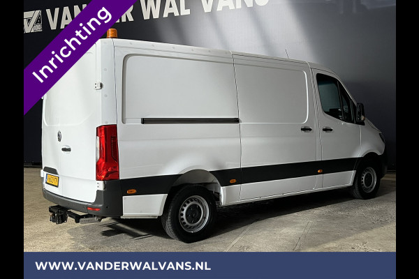 Mercedes-Benz Sprinter 316 CDI 164pk L2H1 inrichting Euro6 Airco | 2800kg trekhaak | Omvormer | Camera Cruisecontrol, Parkeersensoren