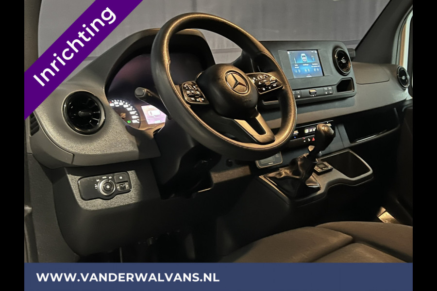 Mercedes-Benz Sprinter 316 CDI 164pk L2H1 inrichting Euro6 Airco | 2800kg trekhaak | Omvormer | Camera Cruisecontrol, Parkeersensoren