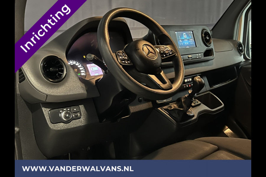Mercedes-Benz Sprinter 316 CDI 164pk L2H1 inrichting Euro6 Airco | 2800kg trekhaak | Omvormer | Camera Cruisecontrol, Parkeersensoren