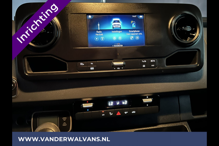 Mercedes-Benz Sprinter 316 CDI 164pk L2H1 inrichting Euro6 Airco | 2800kg trekhaak | Omvormer | Camera Cruisecontrol, Parkeersensoren