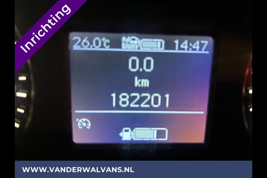 Mercedes-Benz Sprinter 316 CDI 164pk L2H1 inrichting Euro6 Airco | 2800kg trekhaak | Omvormer | Camera Cruisecontrol, Parkeersensoren