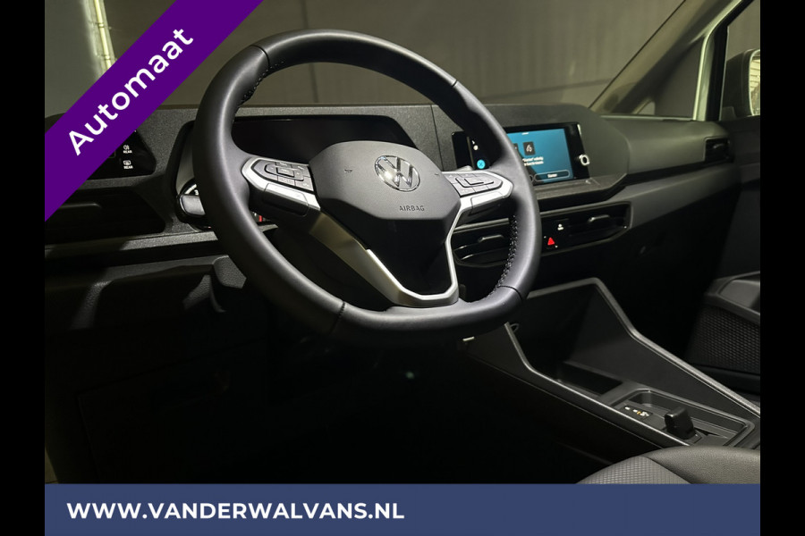 Volkswagen Caddy 1.5 TSI 114 pk Automaat Benzine motor L2H1 Maxi Fabrieksgarantie Euro6 Airco | Cruisecontrol | Apple Carplay Camera, android auto, parkeersensoren, lederen bekleding