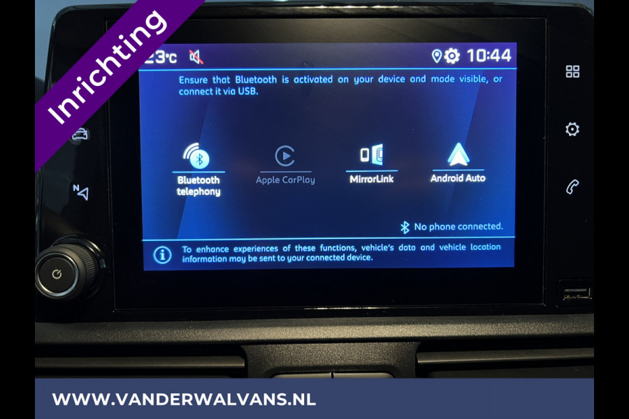 Peugeot Partner 1.5 BlueHDI 102pk L1H1 inrichting Euro6 Airco | Cruisecontrol | Trekhaak | Parkeersensoren Android auto