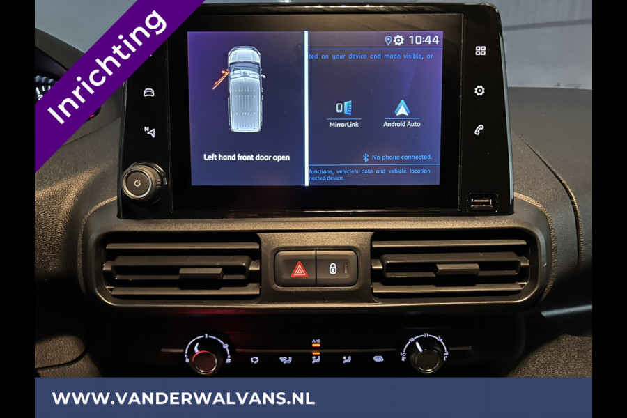 Peugeot Partner 1.5 BlueHDI 102pk L1H1 inrichting Euro6 Airco | Cruisecontrol | Trekhaak | Parkeersensoren Android auto